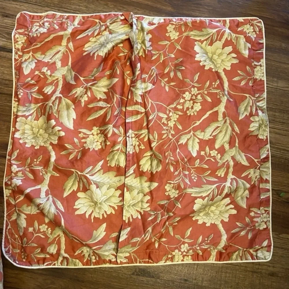 Ralph Lauren VILLA CAMELIA FLORAL Full Queen Comforter Retired EUC & 1 Sham